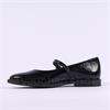 Paul Green Pointed Toe Mary Jane Pump - Black Patent